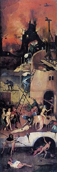Hieronymus Bosch Hell. China oil painting art